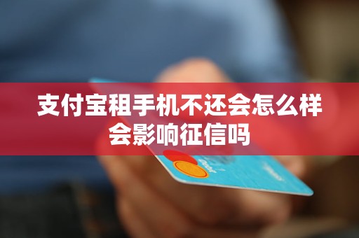 支付宝租手机不还的信用危机 企业征信服务下的终身代价